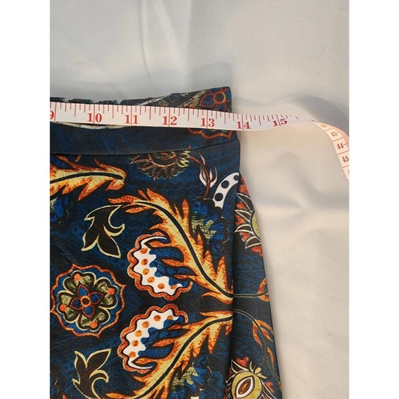 New without Tags LoveU Dear Maxi Skirt Multi Design Print, Elastic Back Size L - Picture 3 of 7